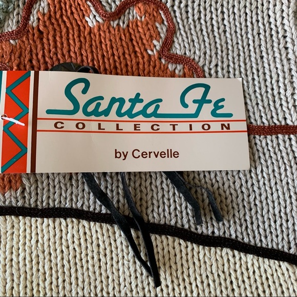 Vintage Cervelle Southwest Cactus Novelty Sweater - Picture 9 of 11